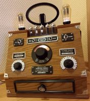 Röhren Radio Wireless Röhrenradio Vintage selten Rarität Dachbode Nordrhein-Westfalen - Reichshof Vorschau
