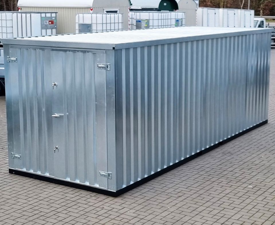 - 6m Container mit Doppeltür 5,88x2,14x2,09 in Paderborn