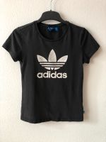 Schwarzes Adidas T-Shirt mit weißem Logo Baden-Württemberg - Freudenstadt Vorschau