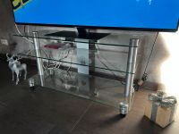 Fernseh Tisch Just-Rack TV 1053 NP. 349€ Glas/Aluminium TV/Audio Berlin - Biesdorf Vorschau