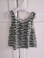 H&M Tanktop Shirt Zebra look schwarz weiß Gr. 98/104 Kr. München - Ismaning Vorschau