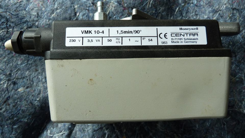 HONEYWELL Stellmotor VMK 10-4 Stellwinkel 90 C, Gebraucht in Udenheim