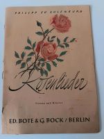 Rosenlieder, Noten für Gesang u. Klavier, Philipp zu Eulenburg Eimsbüttel - Hamburg Eimsbüttel (Stadtteil) Vorschau