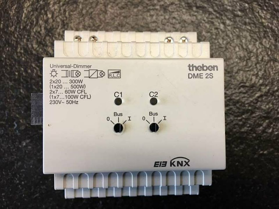 Theben DMG 2S KNX EIB Universaldimmer + Theben DME 2S Erweiterung in Oberaudorf