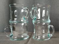 3 x Mundgeblasene Tasse Becher Pott Glas Punch Glühwein Rheinland-Pfalz - Elkenroth Vorschau