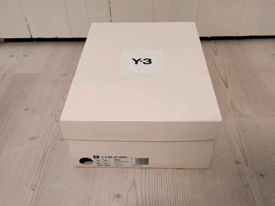 Y-3 Sneaker NEU adidas Yamamoto GR.1P  high off white weiß GW8641 in Ludwigsburg