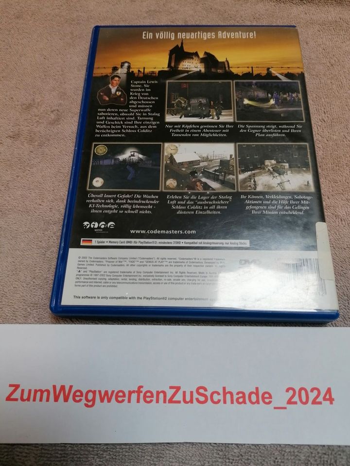 Playstation 2 PS2 : Prisoner of War in Dillingen (Donau)