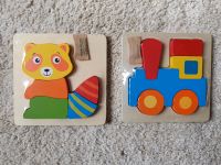 Baby Spielzeug Holz Puzzle Motorik Niedersachsen - Niemetal Vorschau