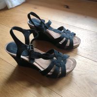 Sandalette Keilabsatz Wedge 39 schwarz Pumps Altstadt-Lehel - München/Lehel Vorschau