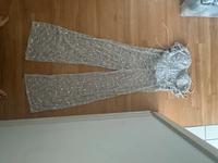 Pailetten jumpsuit sexy grau Silber Damen ASOS Ibiza Party 38 m Köln - Weidenpesch Vorschau
