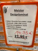 Abverkauf - Meister Designlaminat - Risseiche Terra Hessen - Heringen (Werra) Vorschau