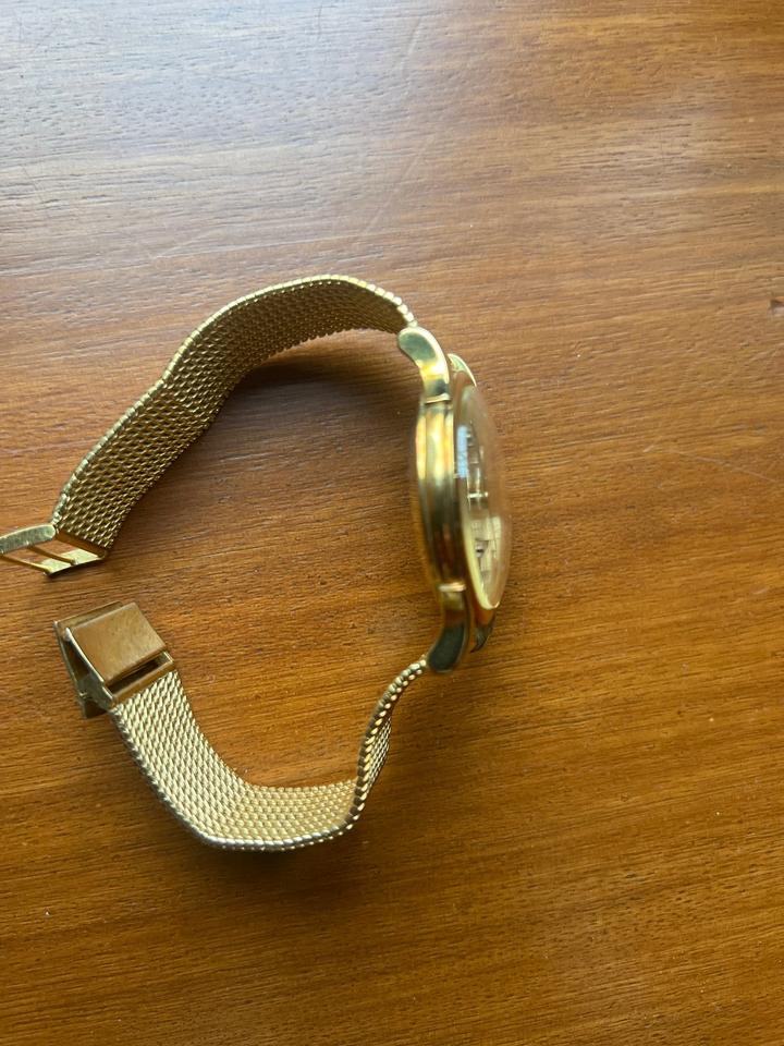 HAU Omega "Constellation" 18 K GG, K 354 m.18 K Goldband "Eszeha in Berlin