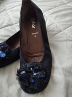 Gabor Sacchetto Ballerina Velourleder Schuhe d-blau Gr.39 / UK6 Niedersachsen - Hildesheim Vorschau