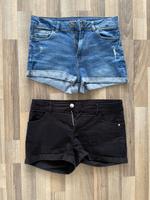 2 Jeans-Shorts schwarz & blau Gr. 176 Nordrhein-Westfalen - Wülfrath Vorschau