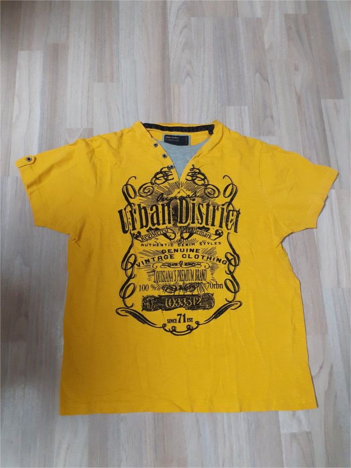 T-Shirt Herren gelb in Arnstein