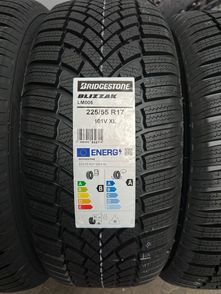 Winterreifen Bridgestone LM005 225 55 R17 101V 97H Montage 80€ in Haiger