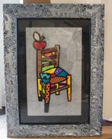 Romero Britto, Glitzer - Kunstwerk Holland Chair, 82 x 110 x 5 cm Kreis Ostholstein - Süsel Vorschau