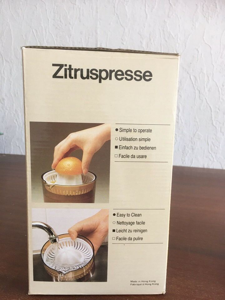 Zitruspresse – NEU in Kleve