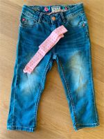 kurze Jeans (3/4) von Review mit Stoffgürtel, Gr. 140 Rheinland-Pfalz - Rosenkopf Vorschau