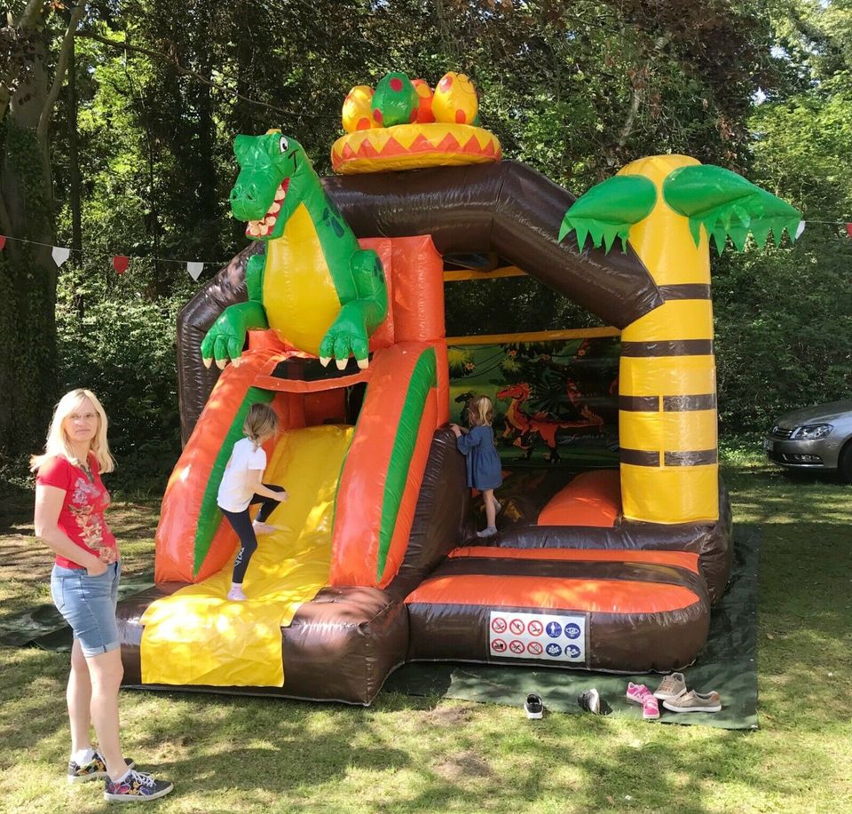 Kindergeburtstag Jahrmarkt Karussell Hüpfburg Büchsenwerfen Lukas in Magdeburg