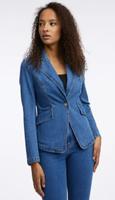 Blaue taillierte Jeansjacke Jeansblazer Gr. 36 NEU! Brandenburg - Potsdam Vorschau