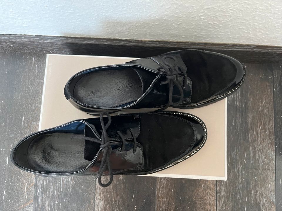 Schnürschuhe, Schwarz, Tamaris, 39 in Mayen