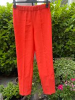 Hose bügelfaltenhose orange sienna M 38 Damen Düsseldorf - Bilk Vorschau