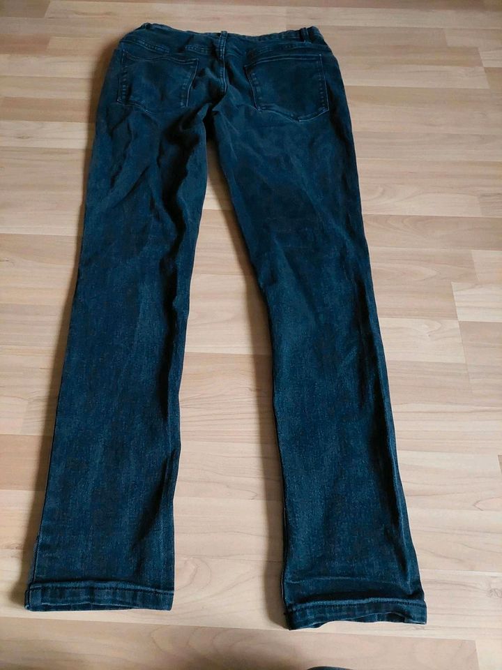 C&A Skinny Jeans Größe 164 anthrazit in Fuldatal