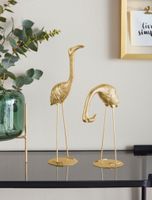 Flamingo in Gold 2er Set (Kare Design/Westwing/MaisonsduMonde) Nordrhein-Westfalen - Hamm Vorschau