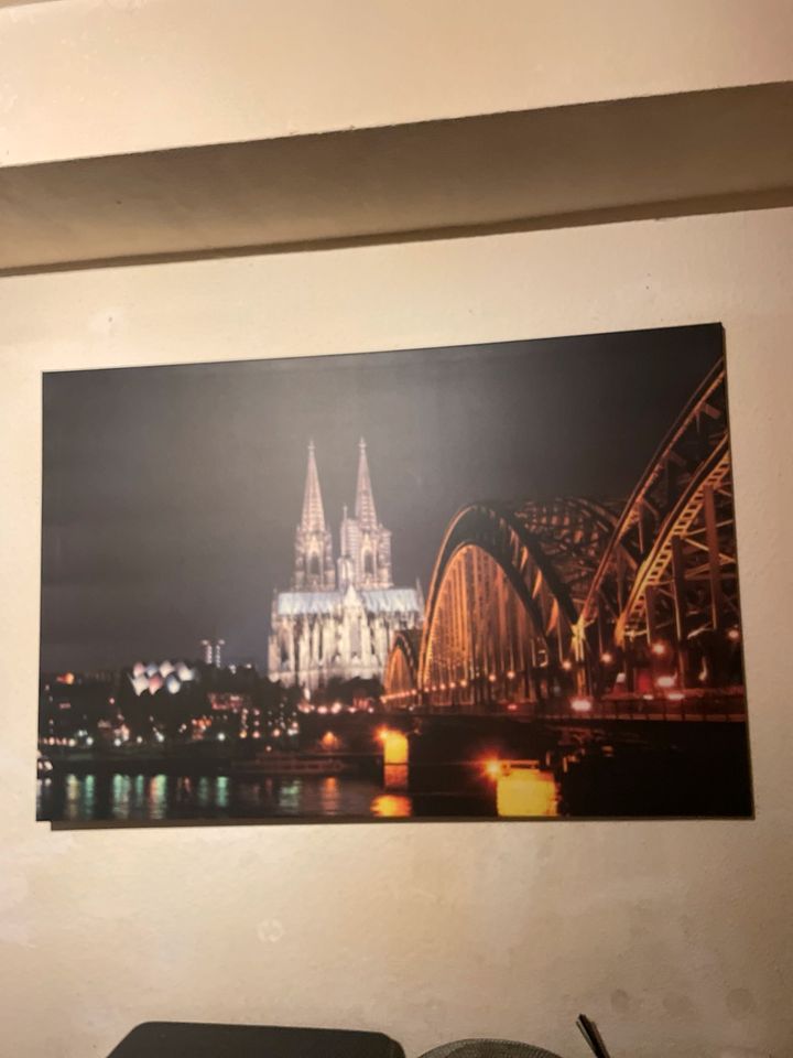 Köln Bild Dom und Hohenzollern Brücke in Köln