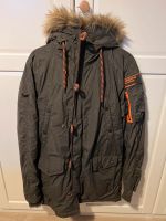 Superdry MicroFibre The SD3 Parka, Gr.: M, dunkelgrün, Mantel Sachsen - Krostitz Vorschau