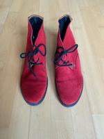 Stiefeletten Rieker Wildleder rot Keilabsatz 41 Nordrhein-Westfalen - Borchen Vorschau