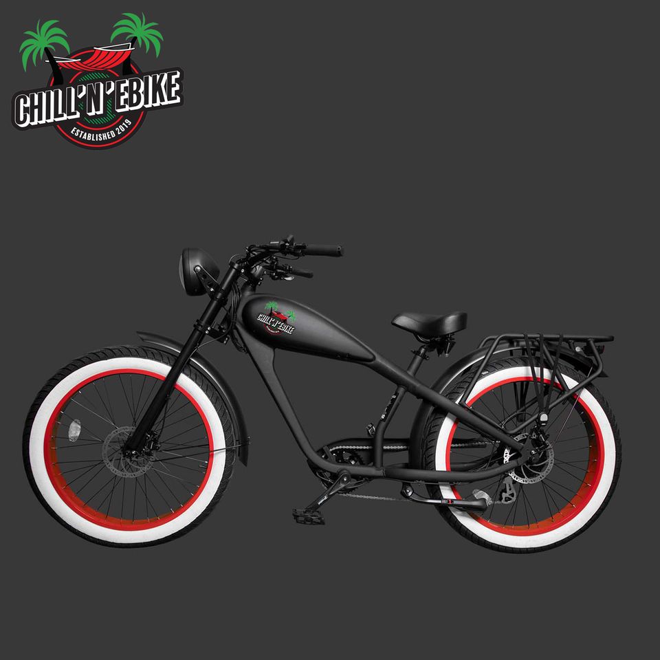 Chill N Ebike Beachcruiser Cruiser Chopper - Hotrod in Stadland