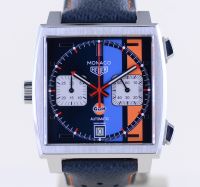 Tag Heuer Uhr Monaco Steve McQueen Gulf Special Edition Saphir Nordrhein-Westfalen - Langenfeld Vorschau