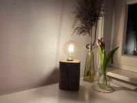 Lampe Holz Stehlampe dimmbar vintage Eigenbau Niedersachsen - Müden Vorschau