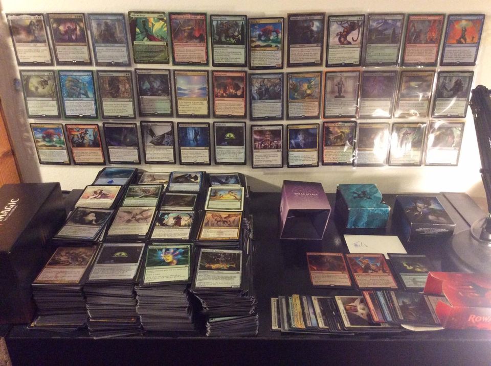 Magic the Gathering Karten Sammlung in Kirchanschöring