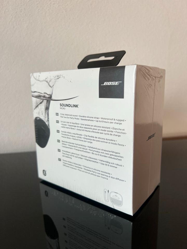 Originalverpackt BOSE | SOUNDLINK micro | Bluetooth Lautsprecher in Wiesent