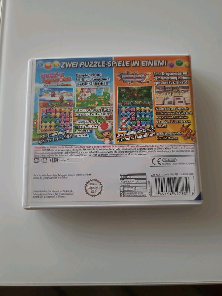 Puzzle & Dragons Z + Puzzle Dragons super mario edition in Dormagen