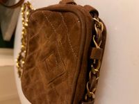 Rena Lange Tasche Handtasche mit goldener Kette Vintage Hessen - Wiesbaden Vorschau