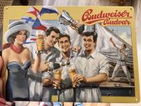 Budweiser Blechschild Nordrhein-Westfalen - Netphen Vorschau