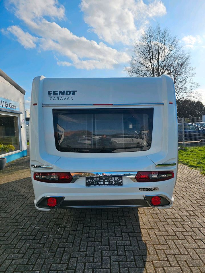 Wohnwagen Fendt Bianco Selection 465 TG Einzelbetten Mover in Rees