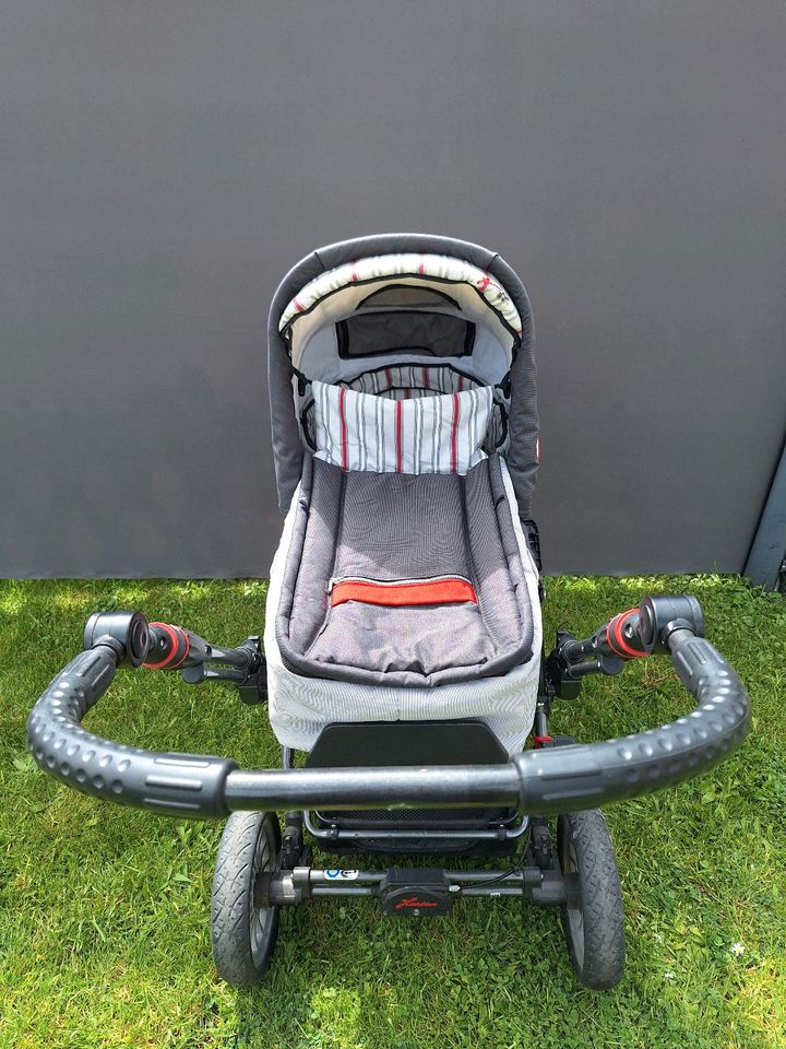 Kinderwagen Hartan Topline S in Drei Gleichen