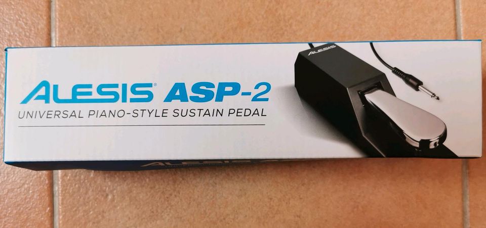 Alesis ASP-2 Sustainpedal für E-Pianos und Keyboards, unbenutzt! in Berlin