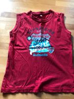 T-Shirt ärmellos Tanktop Gr. 134/140 rot Niedersachsen - Braunschweig Vorschau