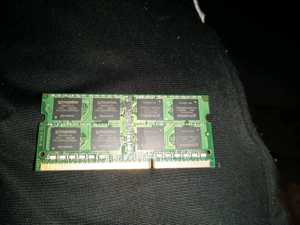 KINGSTON 8 GB SODIMM 1600MHZ DDR3 Laptop RAM Speicher in Potsdam