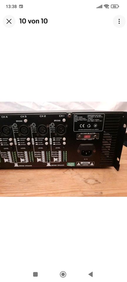 Omnitronic MCP-6150 in Hannover