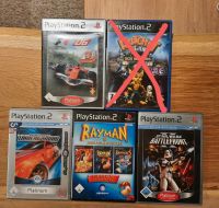 Playstation 2, Spiele, Rayman 1-3, Star Wars, F01 06, NFS Sachsen - Puschwitz Vorschau
