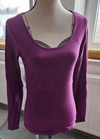 Shirt langer Arm weinrot Gr. M edc by esprit - neuwertig Sachsen - Nünchritz Vorschau