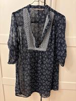 Zara Bluse transparent blau XS 34 Bielefeld - Schildesche Vorschau