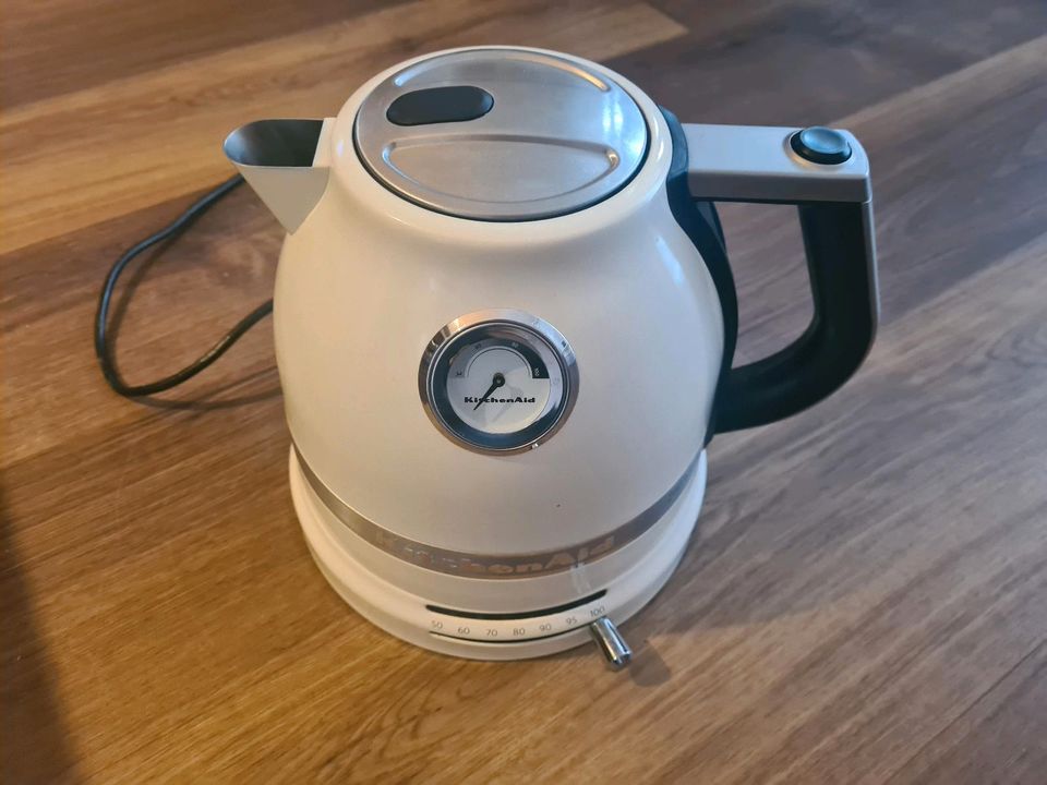 Kitchen Aid Wasserkocher Artisan in creme, Neuwertig in Haan